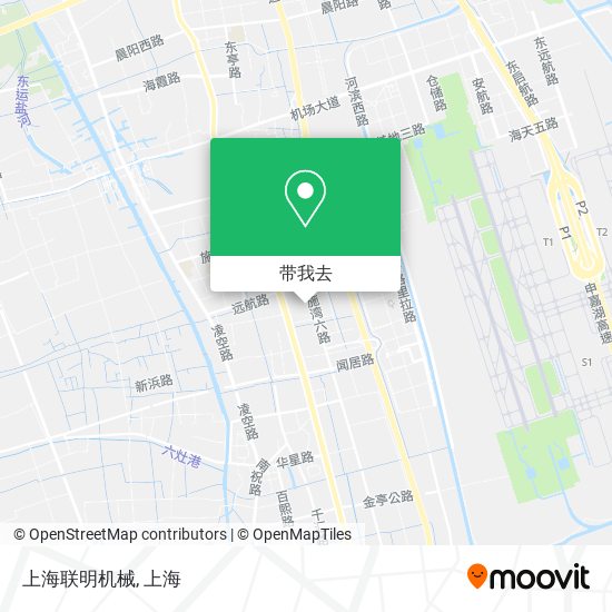 上海联明机械地图
