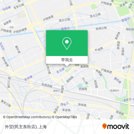 外贸(民主东街店)地图