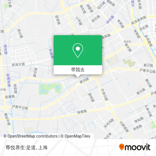 尊悦养生·足道地图