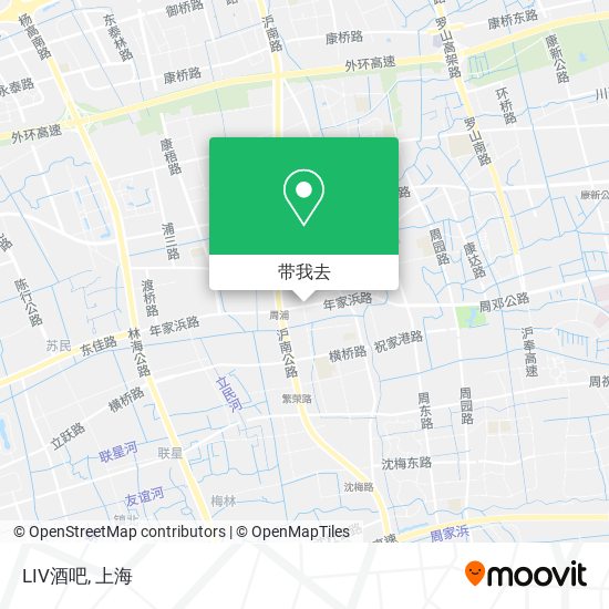 LIV酒吧地图