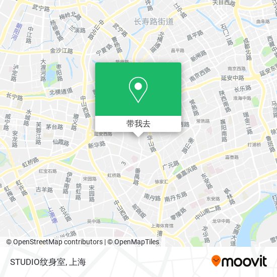 STUDIO纹身室地图