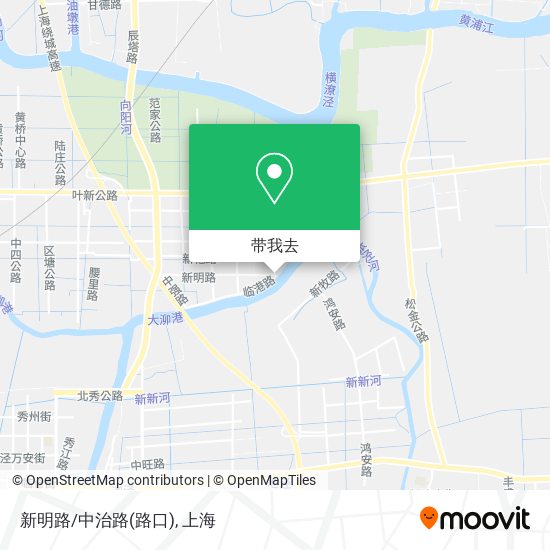 新明路/中治路(路口)地图