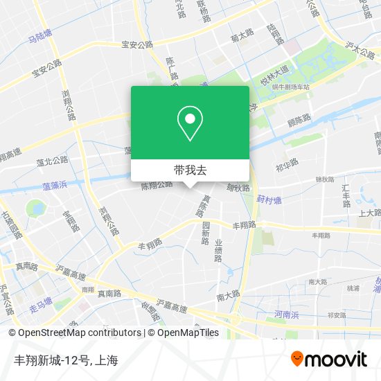 丰翔新城-12号地图