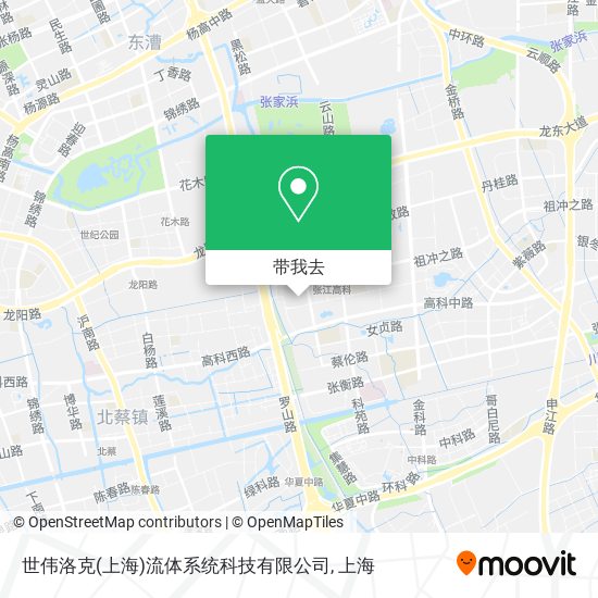 世伟洛克(上海)流体系统科技有限公司地图