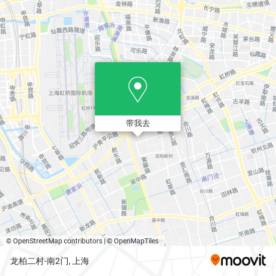 龙柏二村-南2门地图