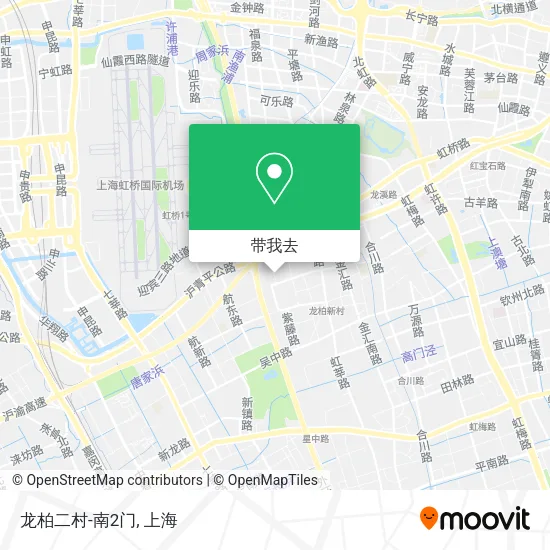 龙柏二村-南2门地图