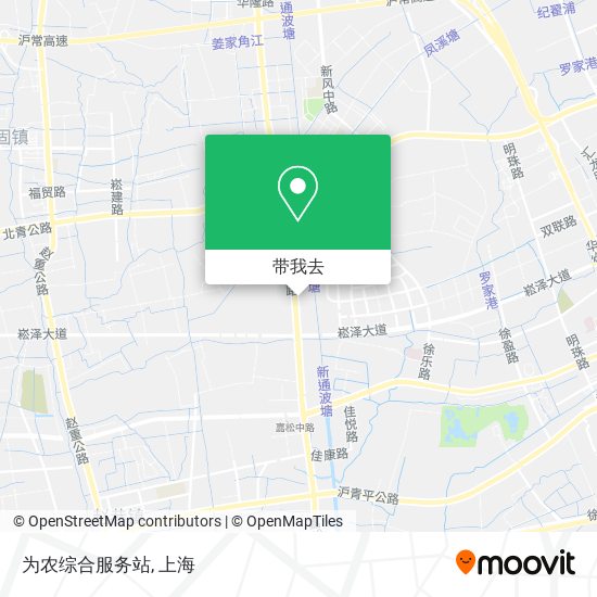 为农综合服务站地图