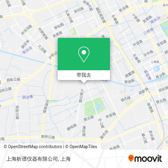 上海析谱仪器有限公司地图