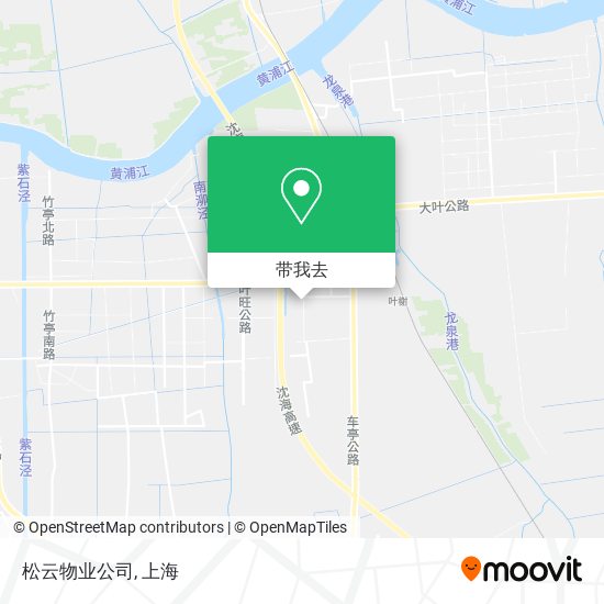 松云物业公司地图