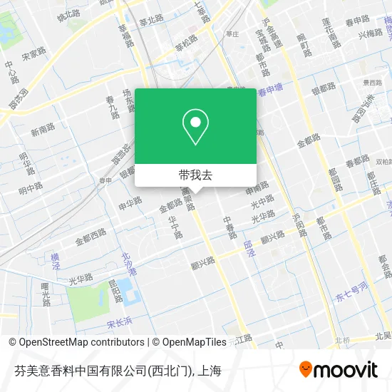 芬美意香料中国有限公司(西北门)地图