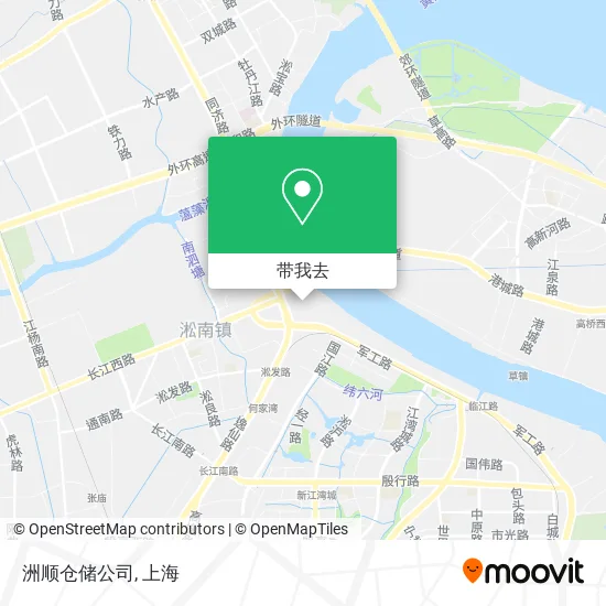 洲顺仓储公司地图