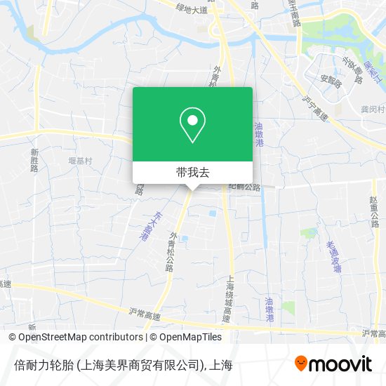 倍耐力轮胎  (上海美界商贸有限公司)地图