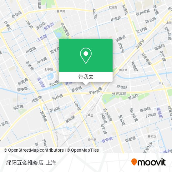 绿阳五金维修店地图