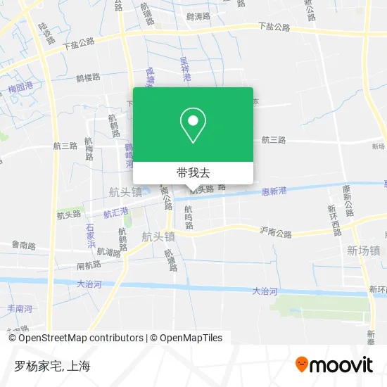罗杨家宅地图