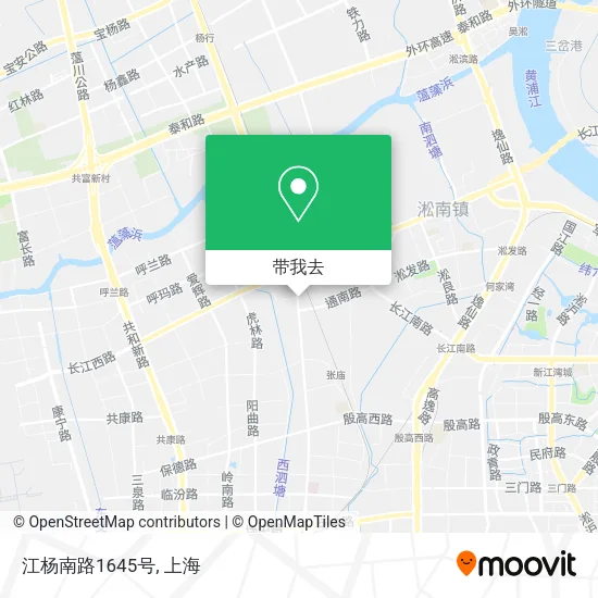 江杨南路1645号地图