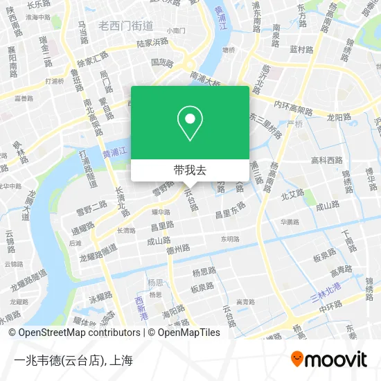 一兆韦德(云台店)地图