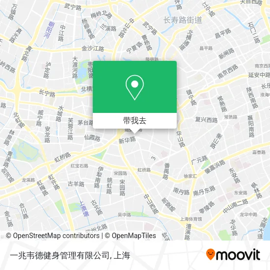 一兆韦德健身管理有限公司地图