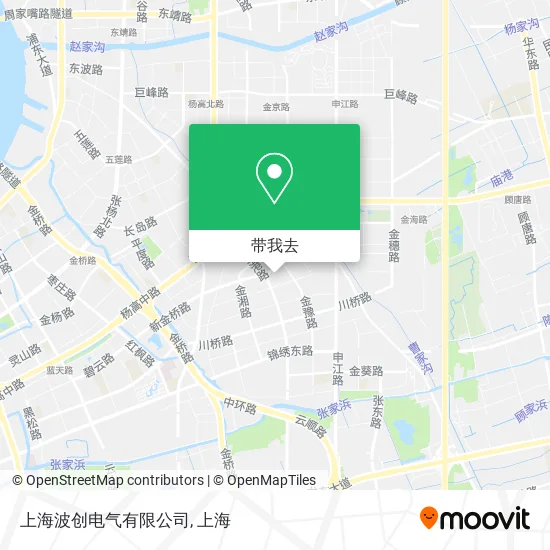 上海波创电气有限公司地图