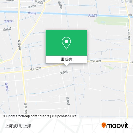 上海波特地图