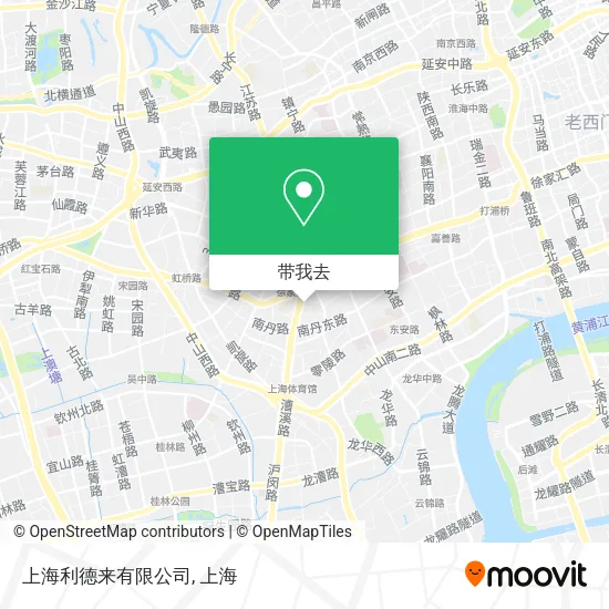上海利德来有限公司地图