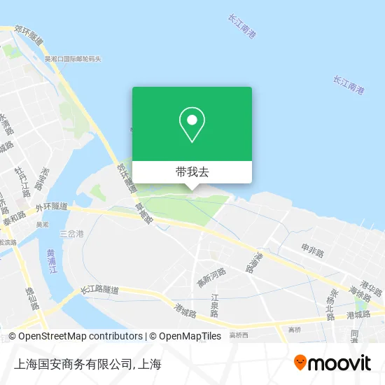 上海国安商务有限公司地图