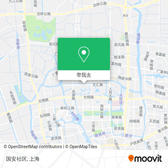 国安社区地图
