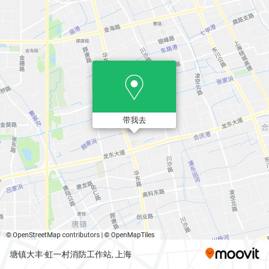 塘镇大丰·虹一村消防工作站地图