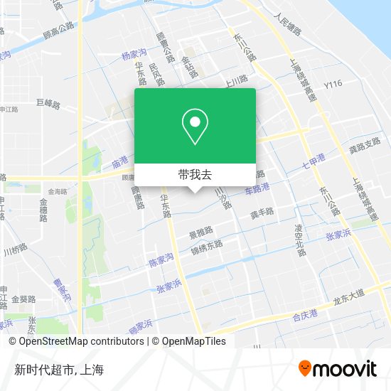 新时代超市地图