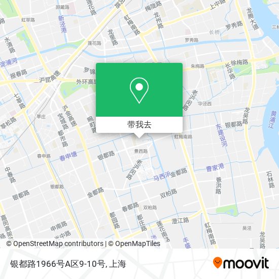 银都路1966号A区9-10号地图