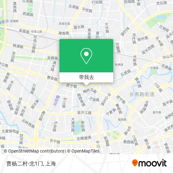 曹杨二村-北1门地图