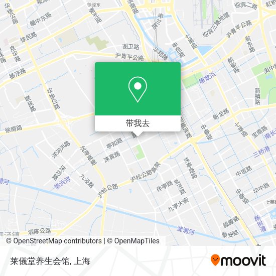 莱儀堂养生会馆地图
