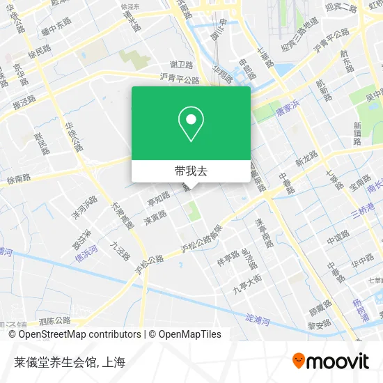 莱儀堂养生会馆地图