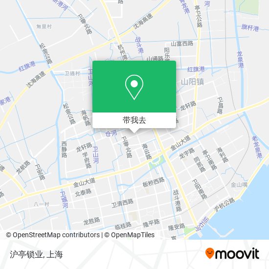 沪亭锁业地图