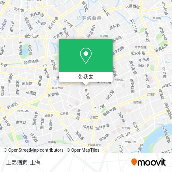 上墨酒家地图