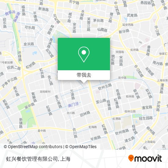 虹兴餐饮管理有限公司地图