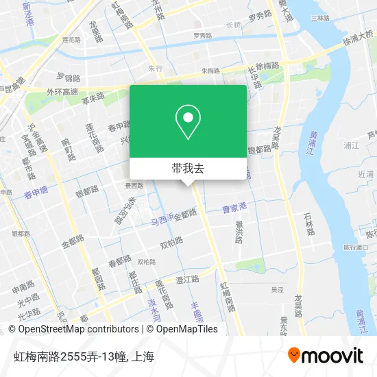 虹梅南路2555弄-13幢地图