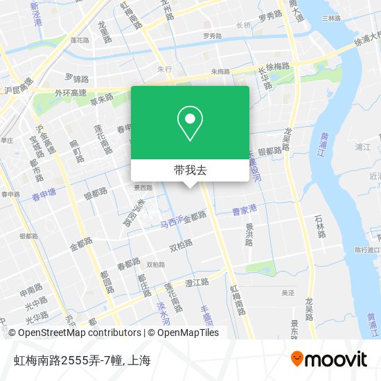 虹梅南路2555弄-7幢地图