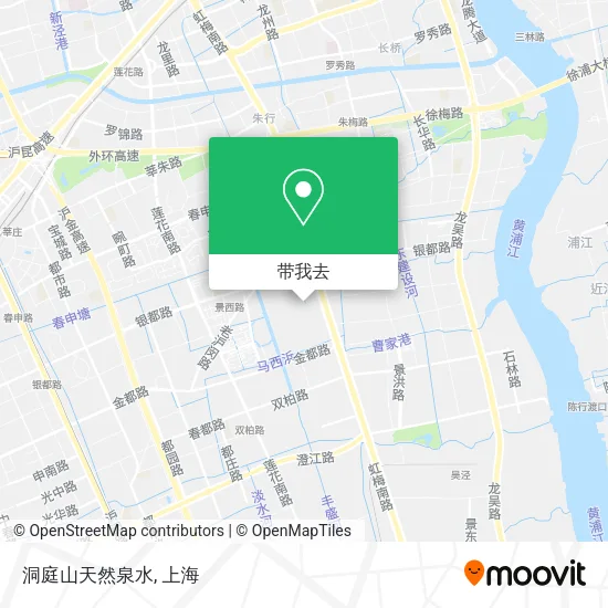 洞庭山天然泉水地图