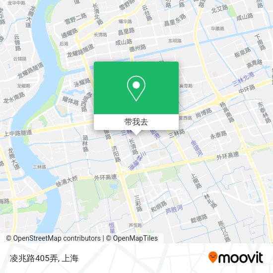 凌兆路405弄地图