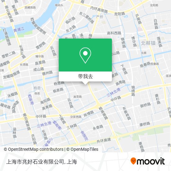 上海市兆好石业有限公司地图