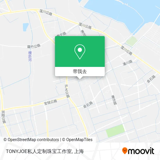 TONYJOE私人定制珠宝工作室地图