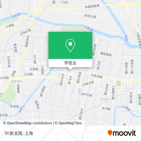 叶新支路地图