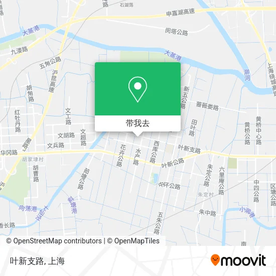 叶新支路地图
