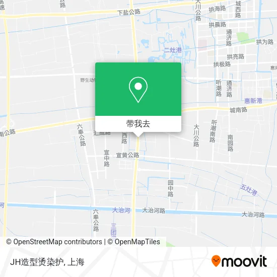 JH造型烫染护地图