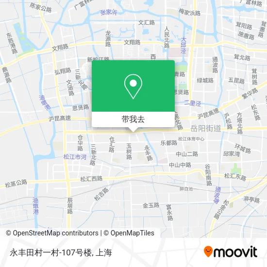 永丰田村一村-107号楼地图