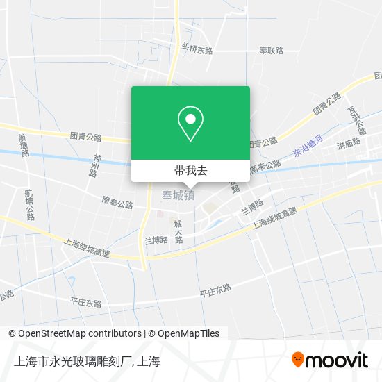 上海市永光玻璃雕刻厂地图