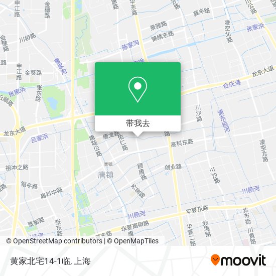 黄家北宅14-1临地图