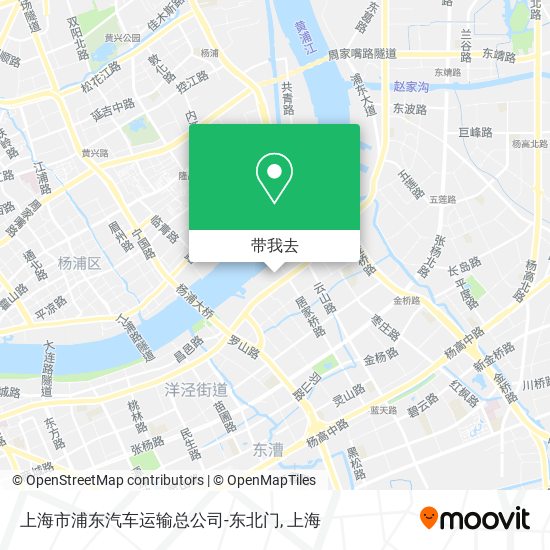 上海市浦东汽车运输总公司-东北门地图