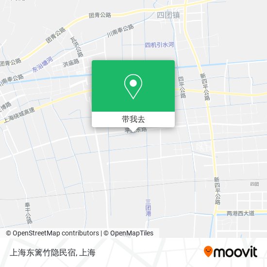 上海东篱竹隐民宿地图