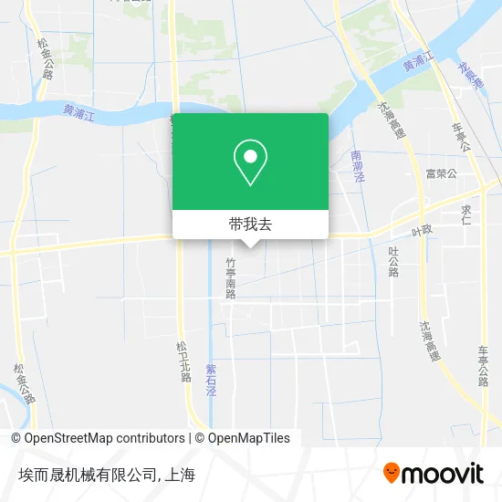 埃而晟机械有限公司地图